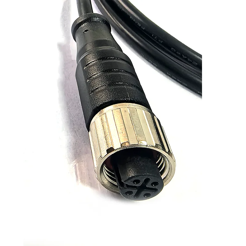 Specialized Industrial Applications Wire Harness with M12 Connector