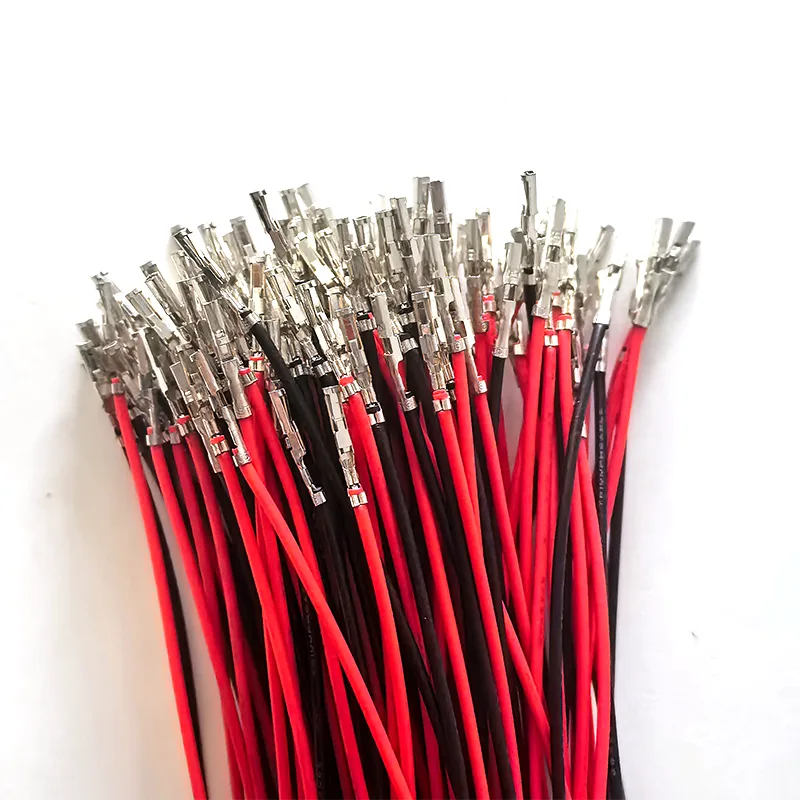 Harnais de câblage électronique terminal pressé à froid pour applications industrielles spécialisées