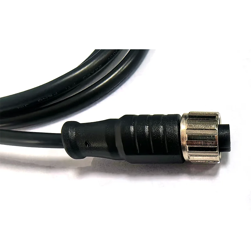 Faisceau de câbles pour applications industrielles spécialisées avec connecteur M12